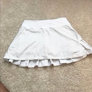 White Lululemon Skirt